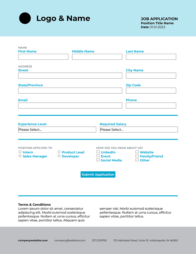 Free HTML To PDF Templates